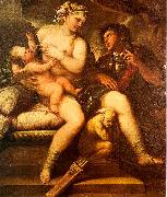  Luca  Giordano Venus, Cupid and Mars China oil painting reproduction